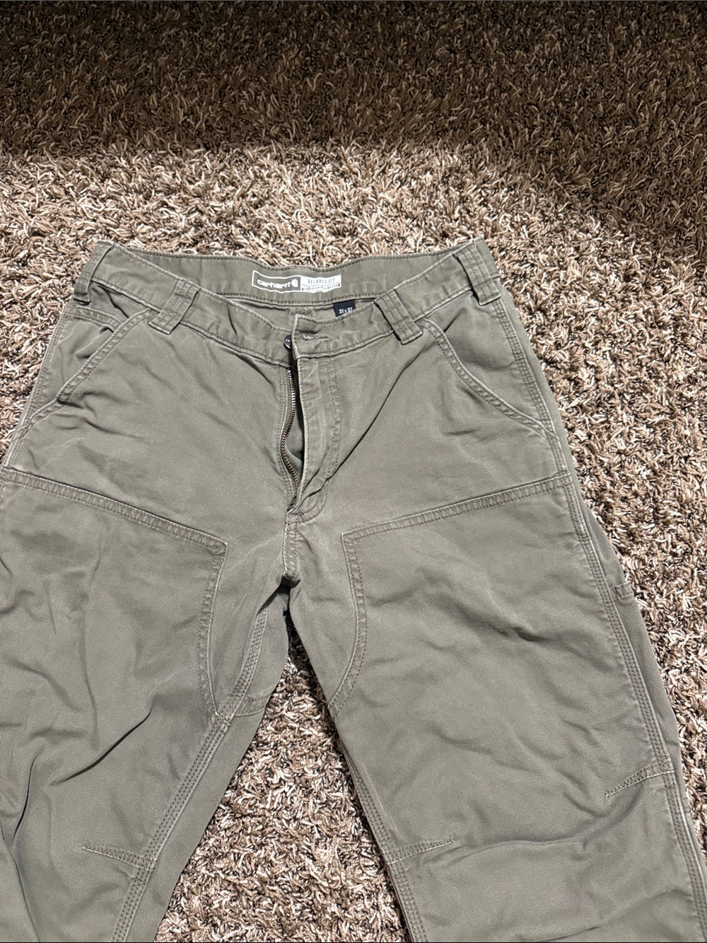 Men's Olive Utility Pants - Carhartt